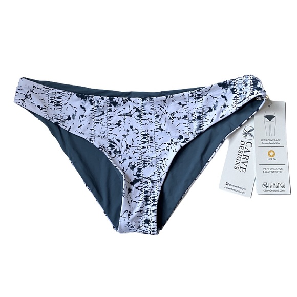 Carve Designs Other - Carve Designs bikini swim bottom reversible L NWT